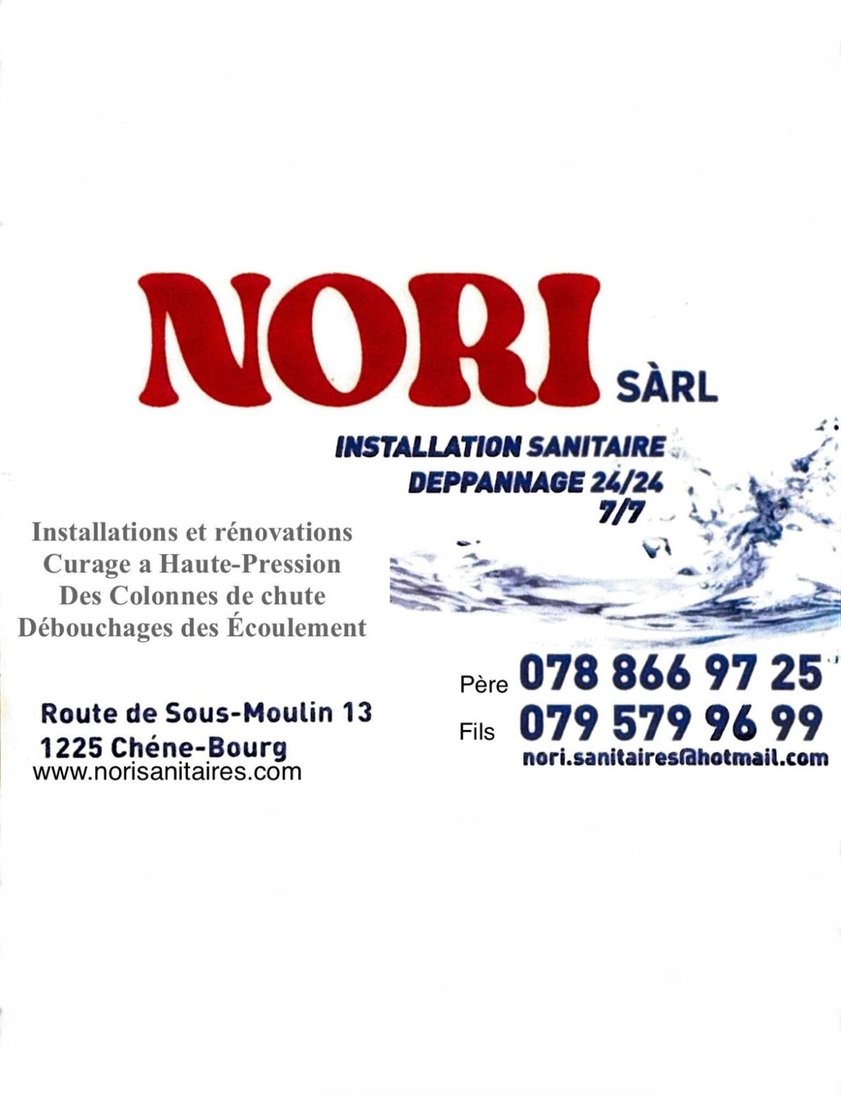 NoRi Sanitaires